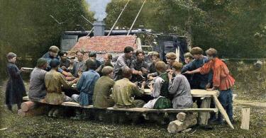 Поземельная община как элемент картины мира русских крестьян
